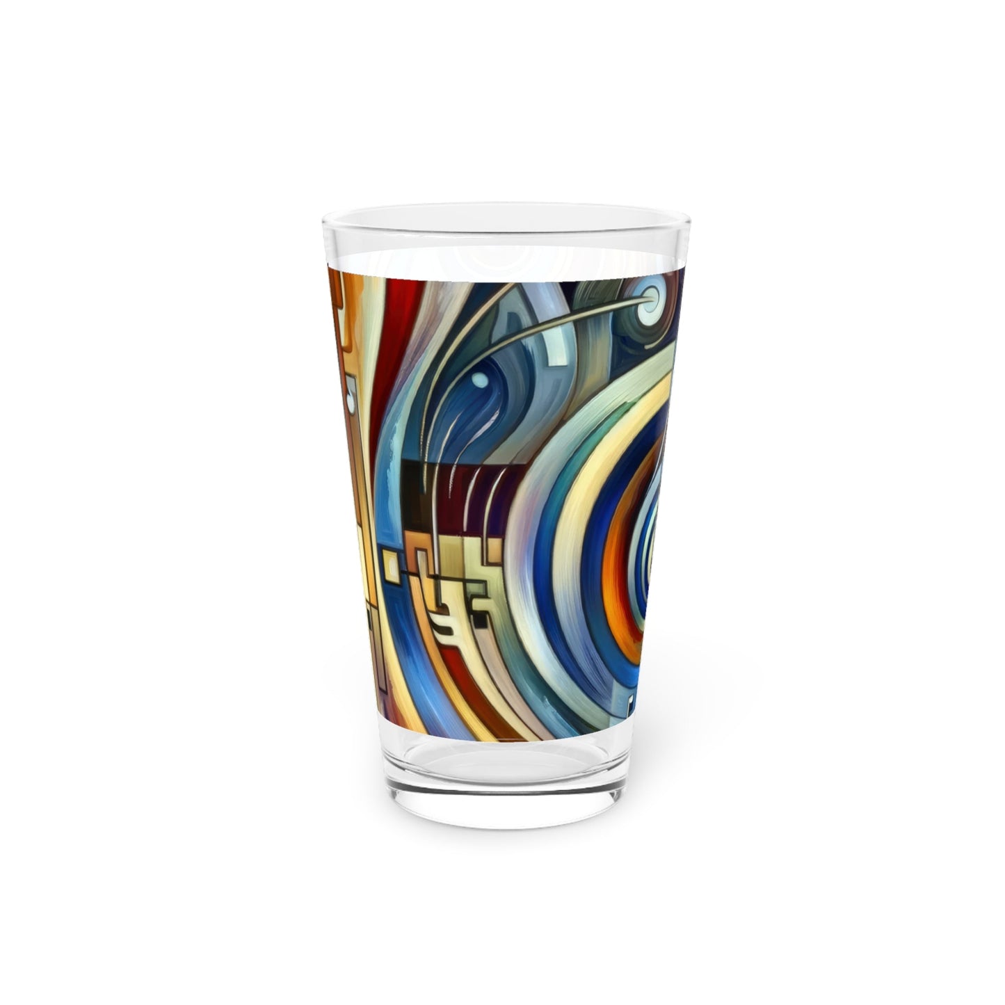 Dexterity Empathetic Repetition Pint Glass, 16oz - ATUH.ART