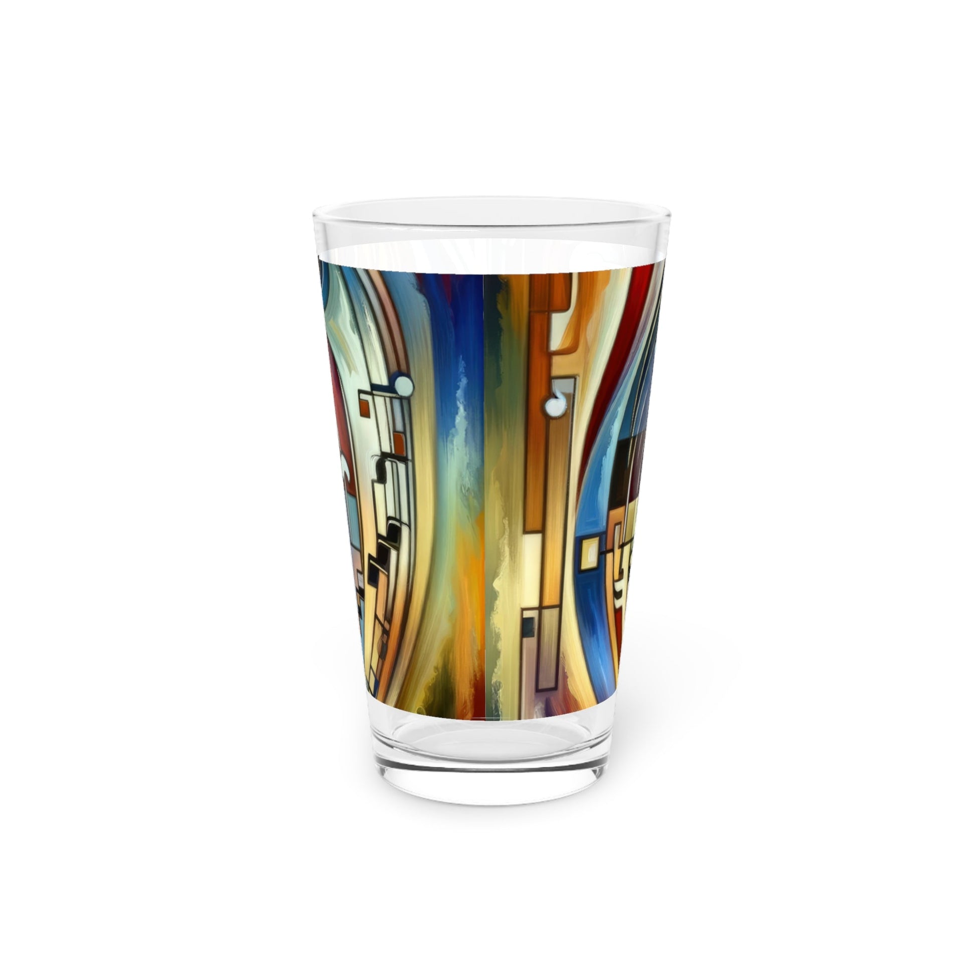 Dexterity Empathetic Repetition Pint Glass, 16oz - ATUH.ART