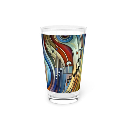 Dexterity Empathetic Repetition Pint Glass, 16oz - ATUH.ART