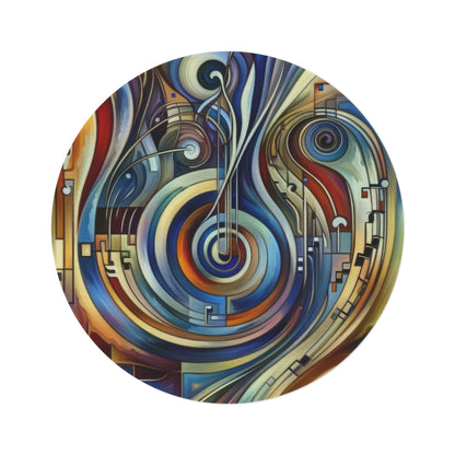 Dexterity Empathetic Repetition Round Rug - ATUH.ART