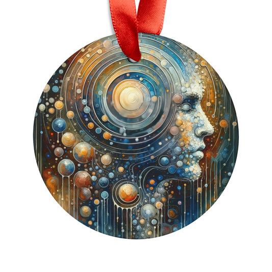 Dialogue Nuances Attunement Acrylic Ornament with Ribbon - ATUH.ART