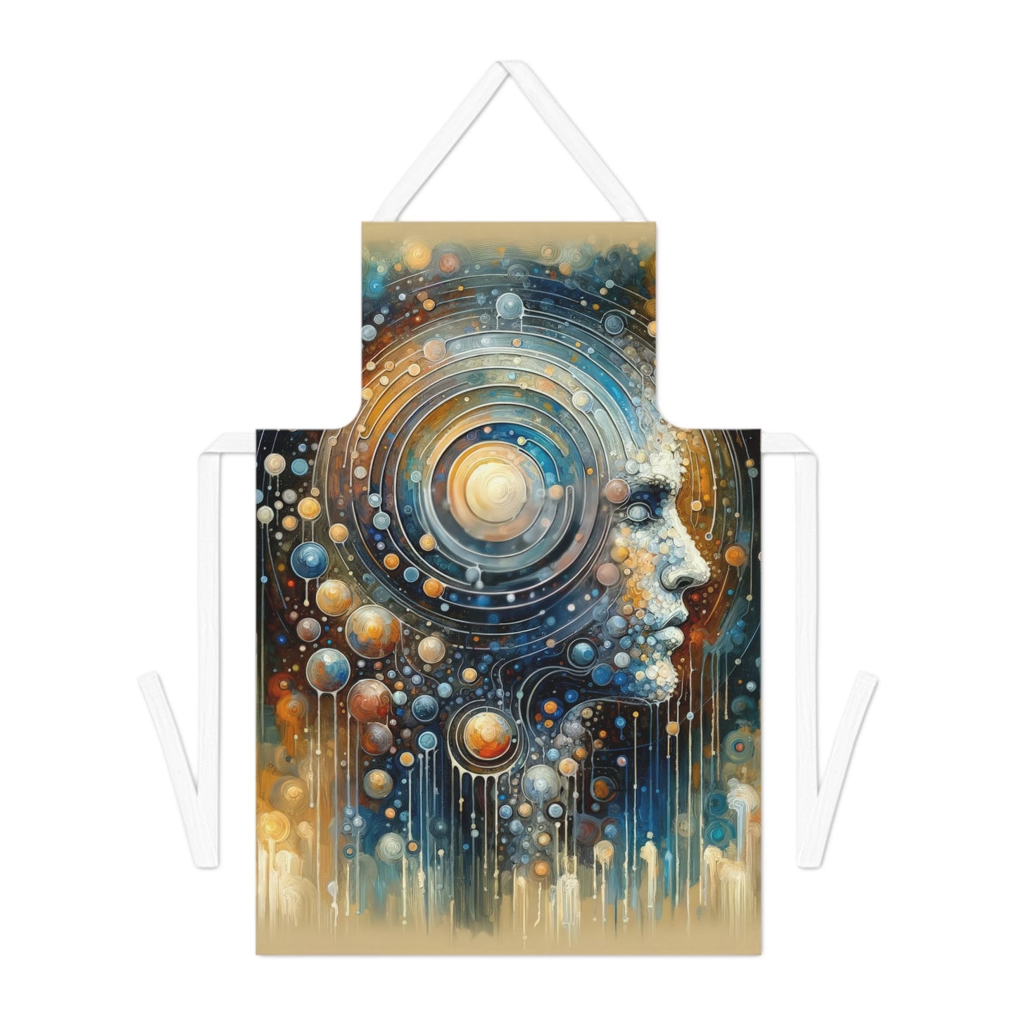 Dialogue Nuances Attunement Adult Apron (AOP) - ATUH.ART