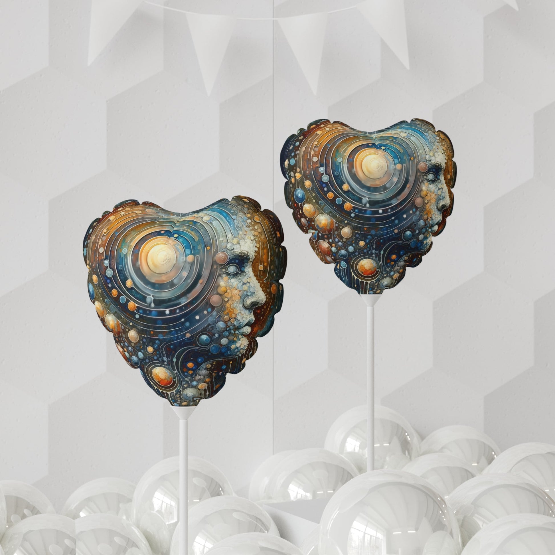 Dialogue Nuances Attunement Balloon (Round and Heart-shaped), 11" - ATUH.ART