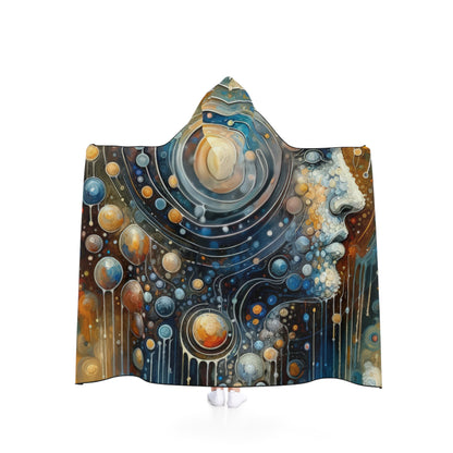 Dialogue Nuances Attunement Hooded Blanket - ATUH.ART