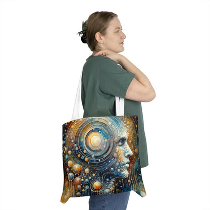 Dialogue Nuances Attunement Shoulder Tote Bag (AOP) - ATUH.ART