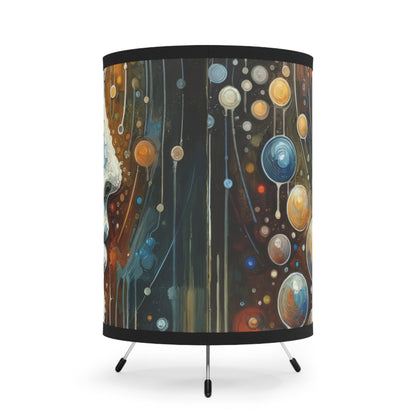 Dialogue Nuances Attunement Tripod Lamp with High-Res Printed Shade, US\CA plug - ATUH.ART