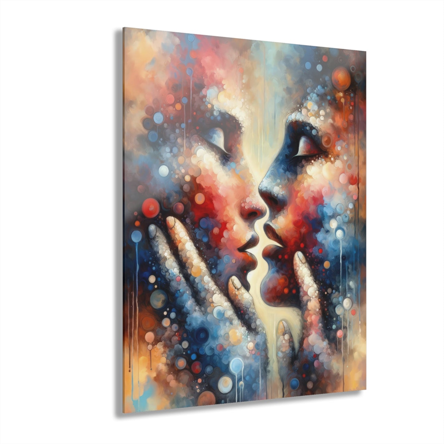 Dialogue Trust Tachism Acrylic Prints (French Cleat Hanging) - ATUH.ART