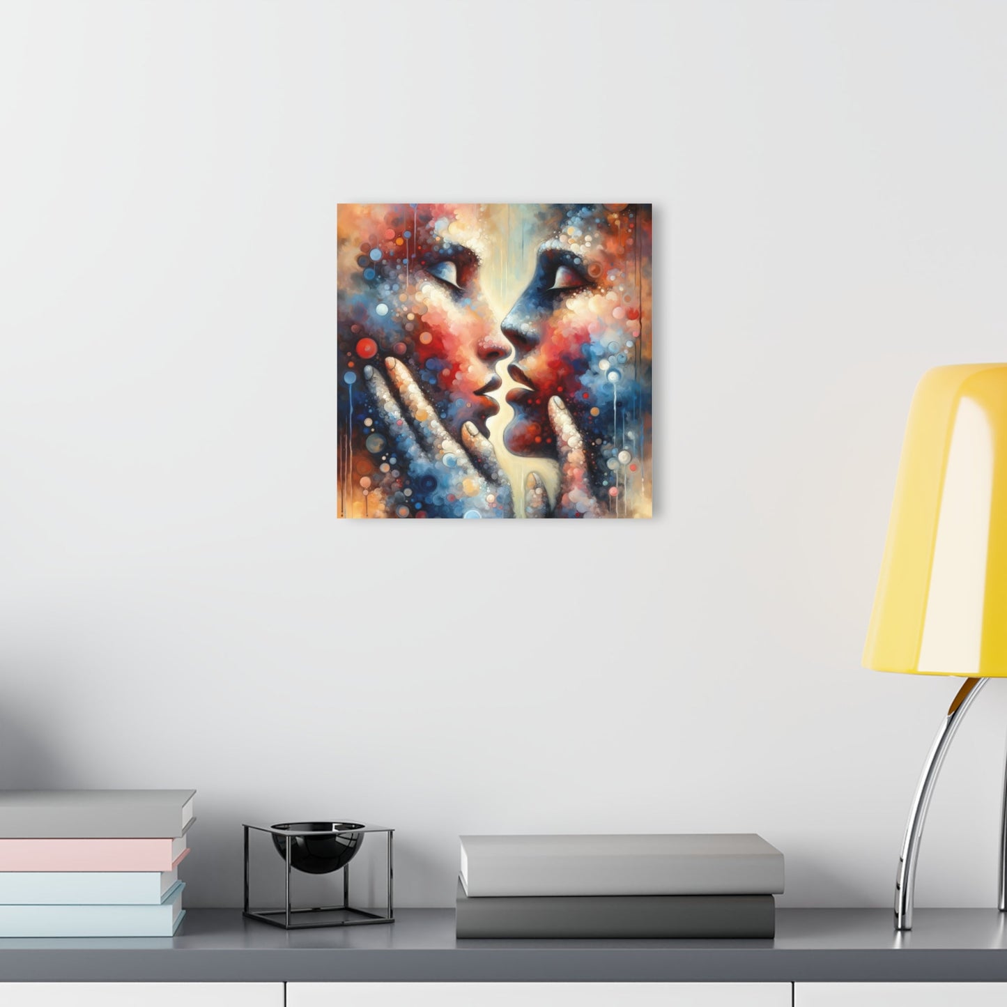 Dialogue Trust Tachism Acrylic Prints (French Cleat Hanging) - ATUH.ART