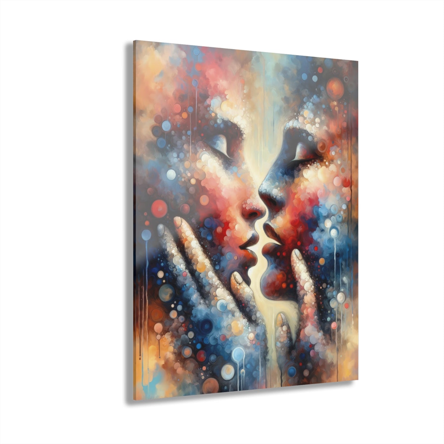 Dialogue Trust Tachism Acrylic Prints (French Cleat Hanging) - ATUH.ART