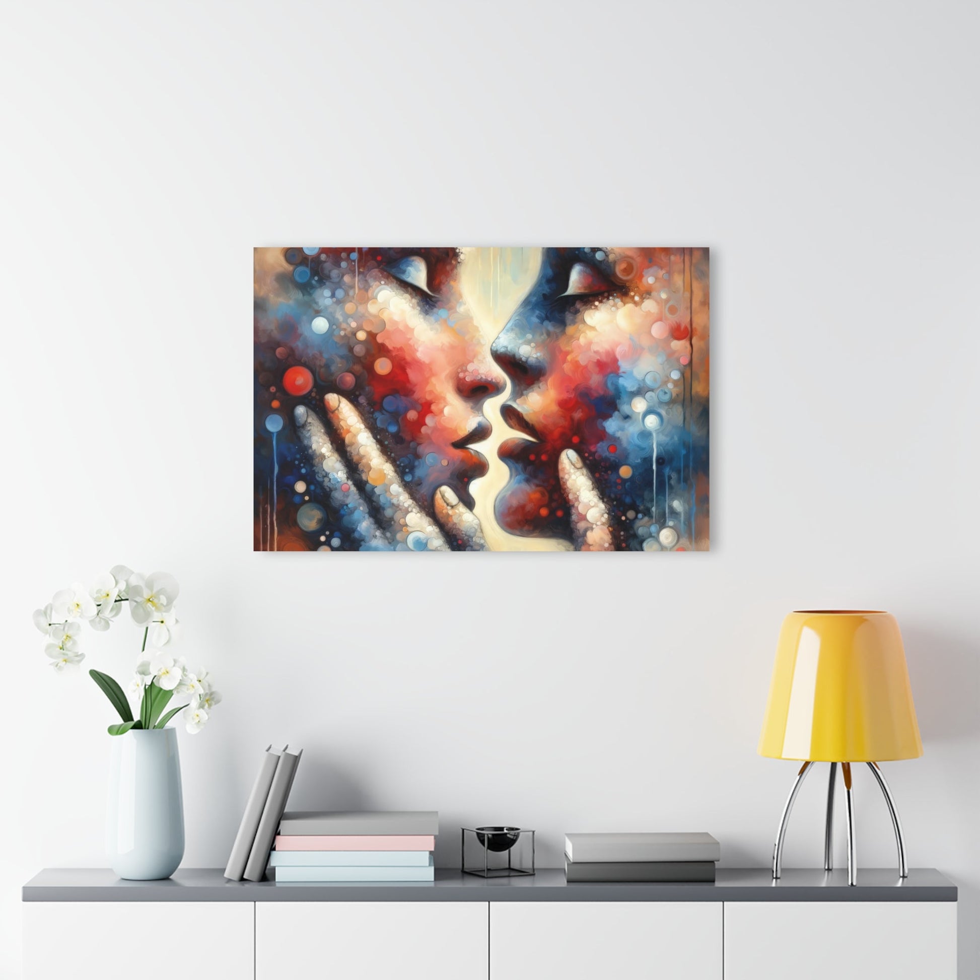 Dialogue Trust Tachism Acrylic Prints (French Cleat Hanging) - ATUH.ART