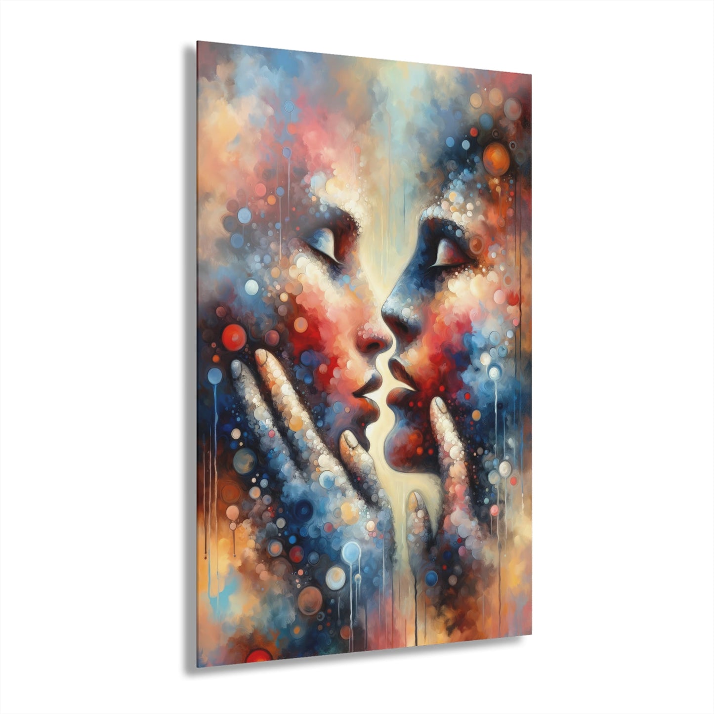 Dialogue Trust Tachism Acrylic Prints (French Cleat Hanging) - ATUH.ART