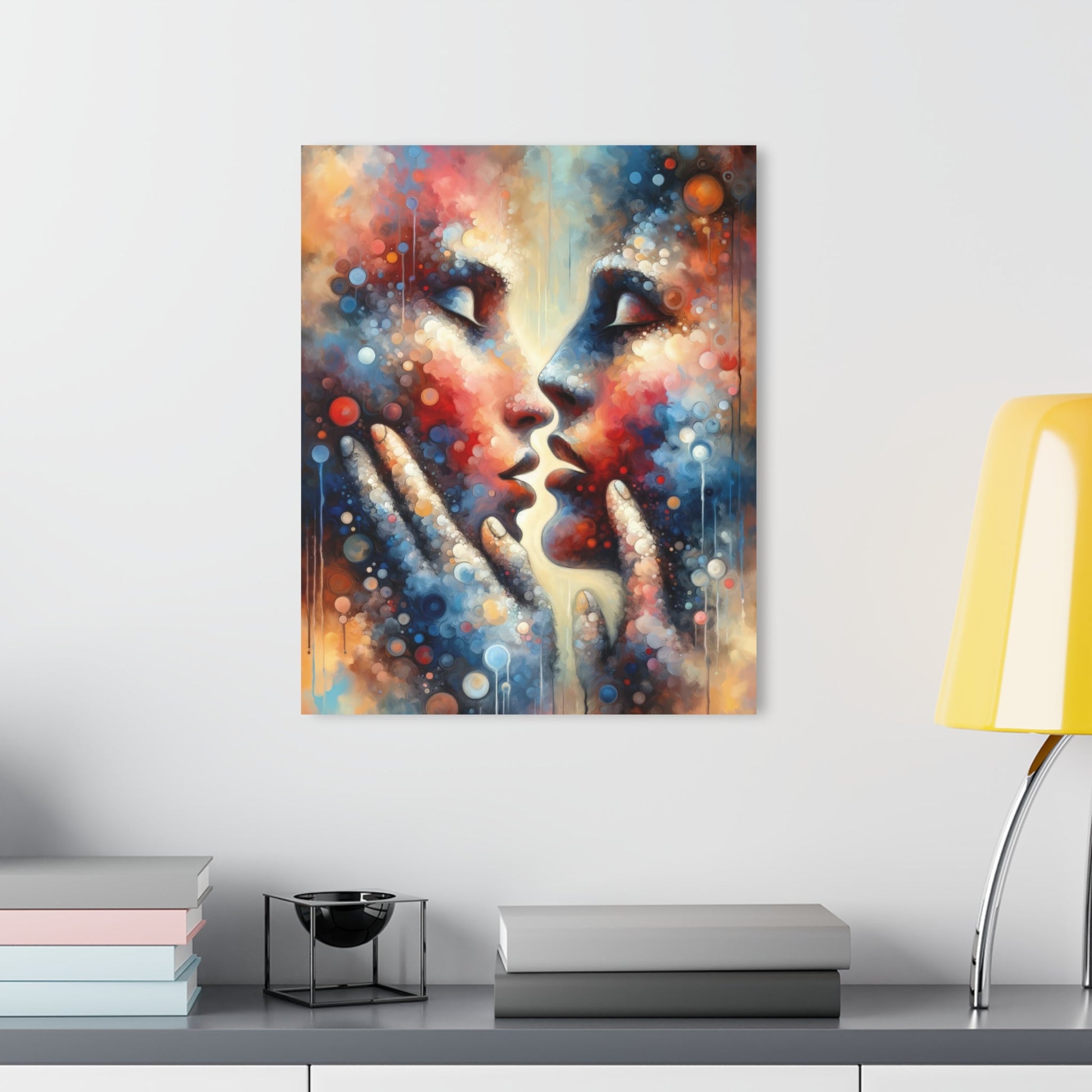 Dialogue Trust Tachism Acrylic Prints (French Cleat Hanging) - ATUH.ART