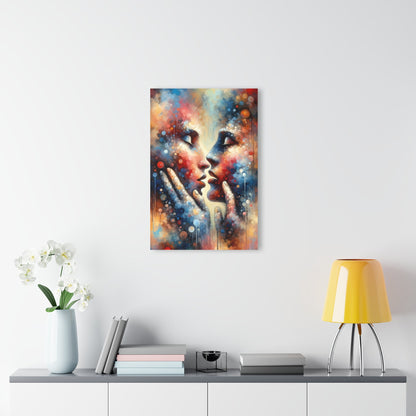 Dialogue Trust Tachism Acrylic Prints (French Cleat Hanging) - ATUH.ART
