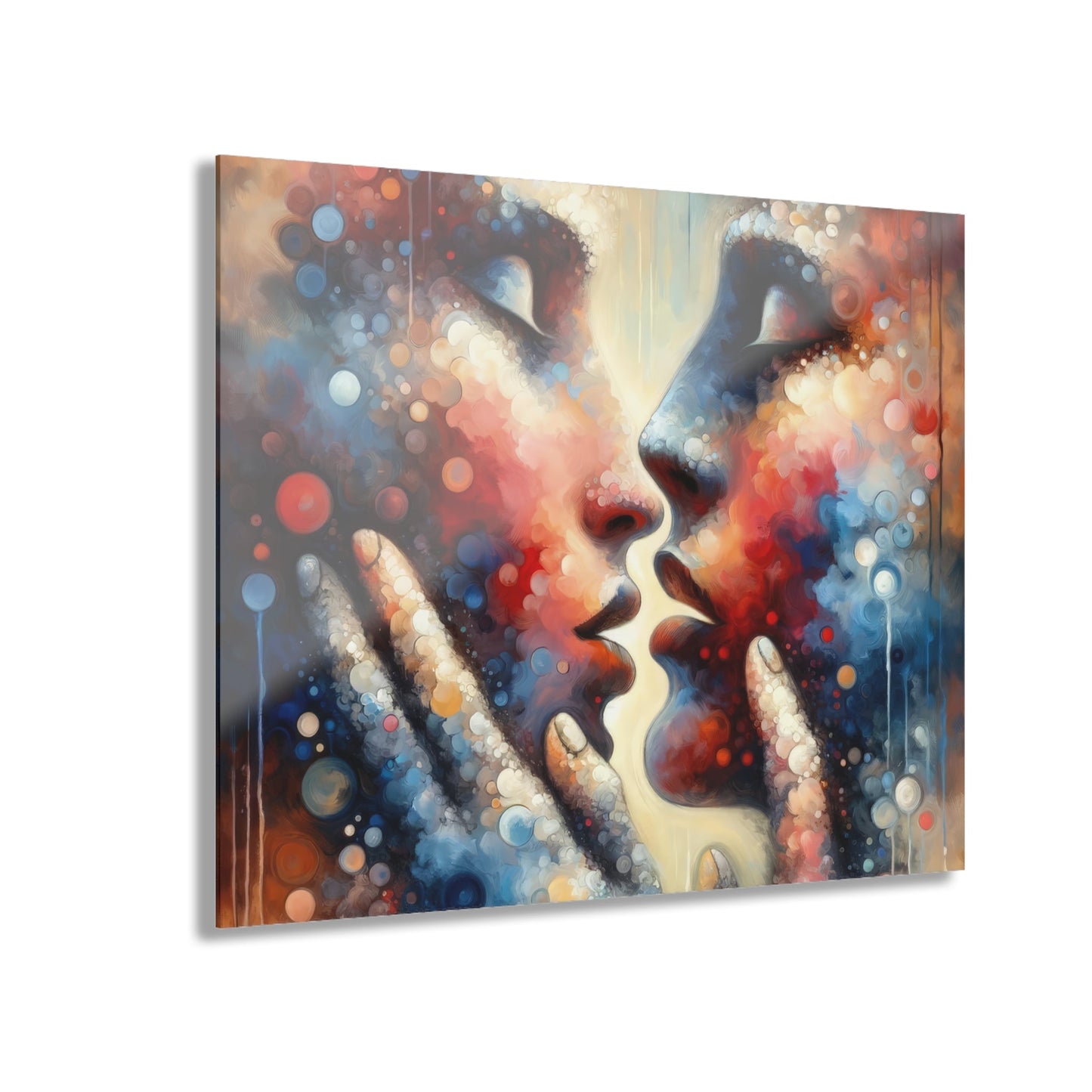 Dialogue Trust Tachism Acrylic Prints (French Cleat Hanging) - ATUH.ART