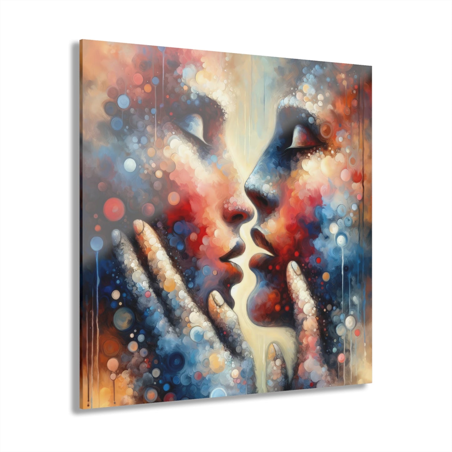 Dialogue Trust Tachism Acrylic Prints (French Cleat Hanging) - ATUH.ART
