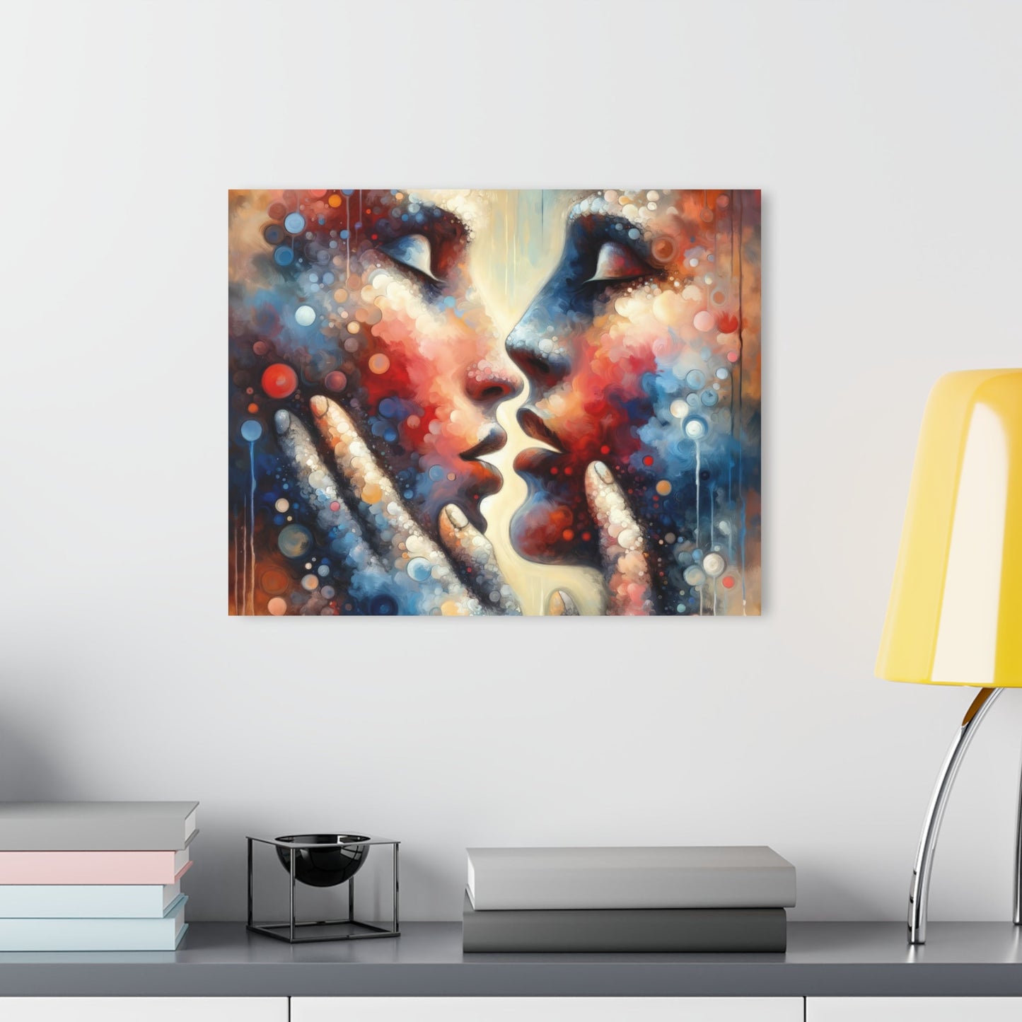 Dialogue Trust Tachism Acrylic Prints (French Cleat Hanging) - ATUH.ART