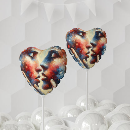 Dialogue Trust Tachism Balloon (Round and Heart-shaped), 11" - ATUH.ART