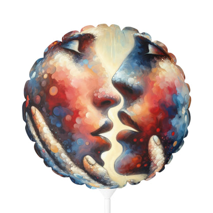 Dialogue Trust Tachism Balloon (Round and Heart-shaped), 11" - ATUH.ART