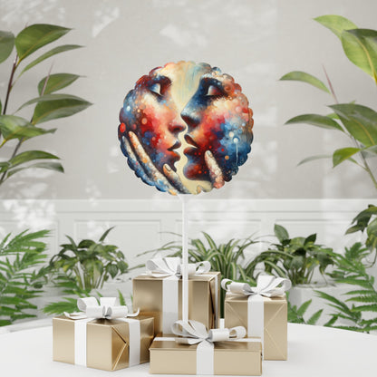 Dialogue Trust Tachism Balloon (Round and Heart-shaped), 11" - ATUH.ART