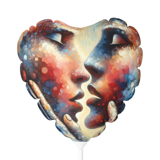 Dialogue Trust Tachism Balloon (Round and Heart-shaped), 11" - ATUH.ART