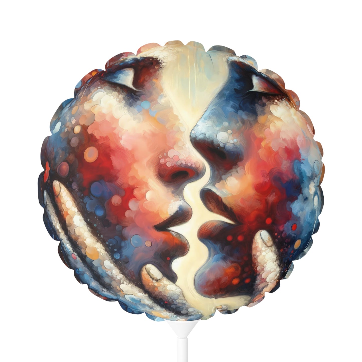 Dialogue Trust Tachism Balloon (Round and Heart-shaped), 11" - ATUH.ART