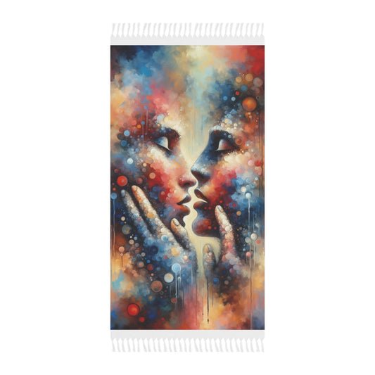 Dialogue Trust Tachism Boho Beach Cloth - ATUH.ART