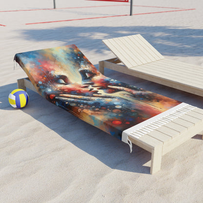 Dialogue Trust Tachism Boho Beach Cloth - ATUH.ART
