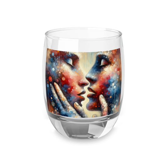 Dialogue Trust Tachism Whiskey Glass - ATUH.ART