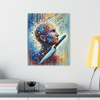 Digital Carving Abstract Acrylic Prints (French Cleat Hanging) - ATUH.ART