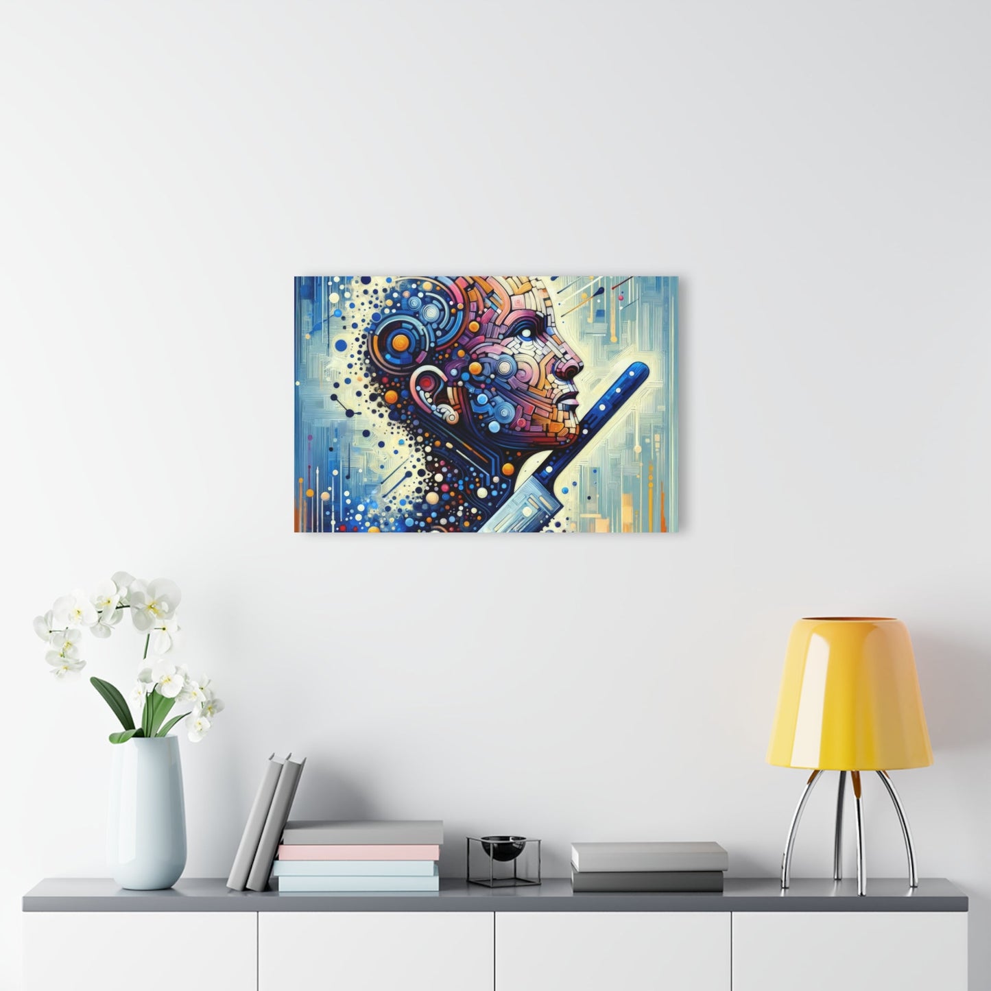 Digital Carving Abstract Acrylic Prints (French Cleat Hanging) - ATUH.ART