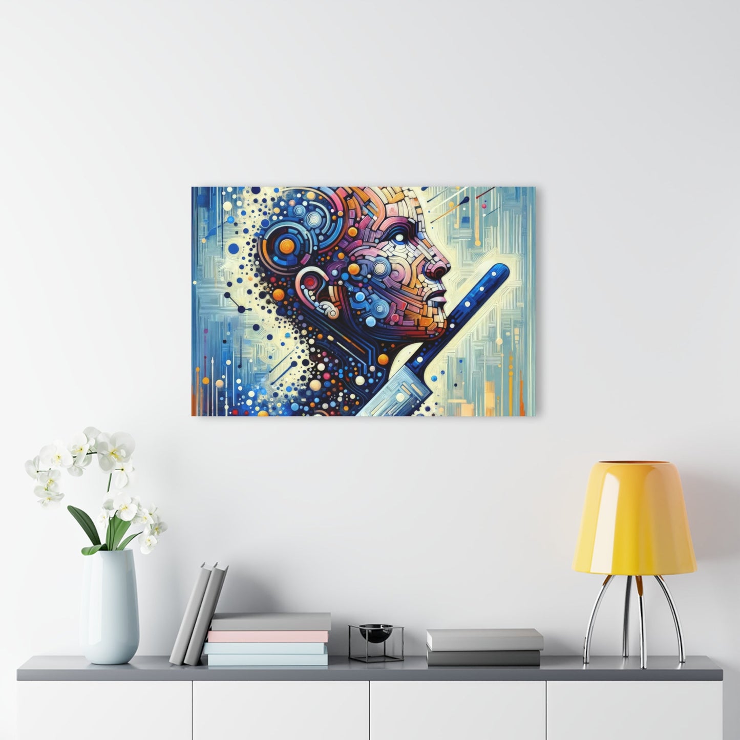 Digital Carving Abstract Acrylic Prints (French Cleat Hanging) - ATUH.ART