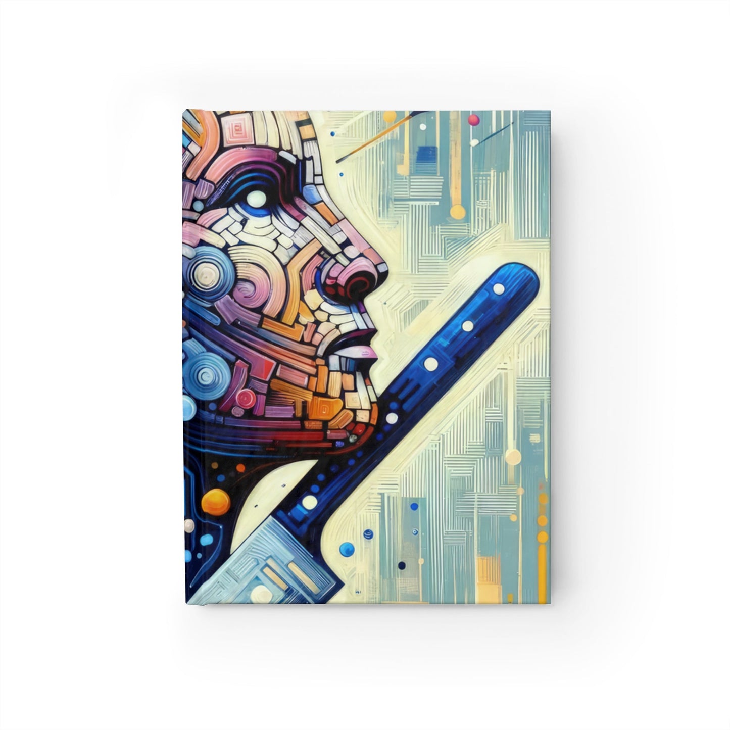Digital Carving Abstract Journal - Blank - ATUH.ART