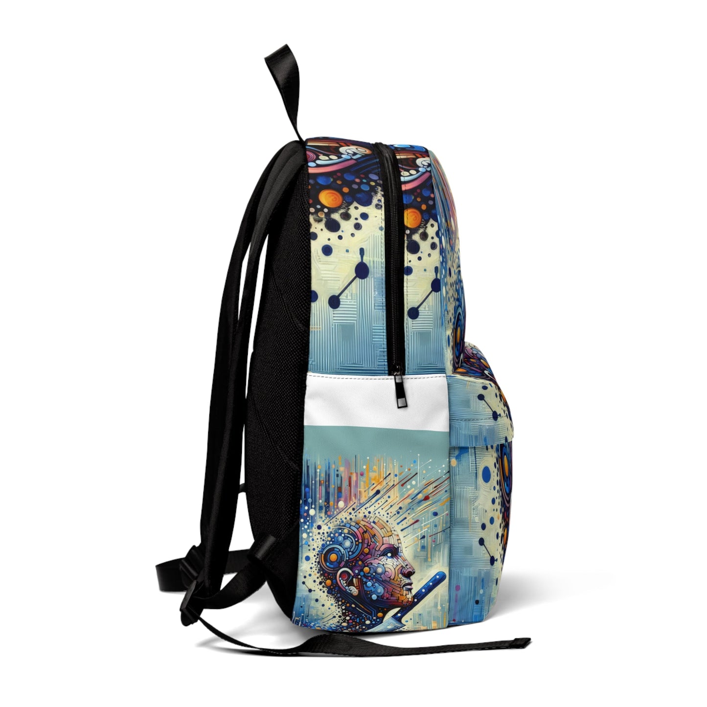 Digital Carving Abstract Unisex Classic Backpack - ATUH.ART