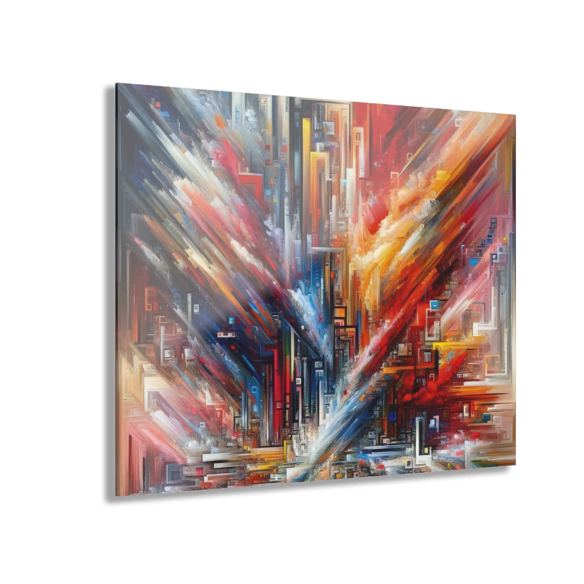 Digital Chaos Symphony Acrylic Prints (French Cleat Hanging) - ATUH.ART