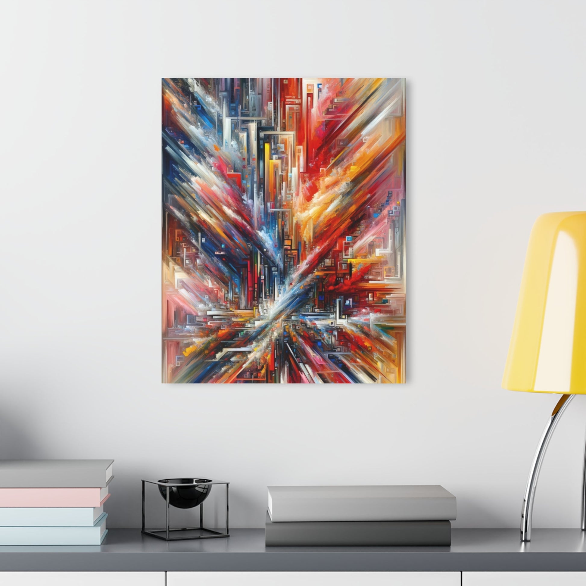 Digital Chaos Symphony Acrylic Prints (French Cleat Hanging) - ATUH.ART