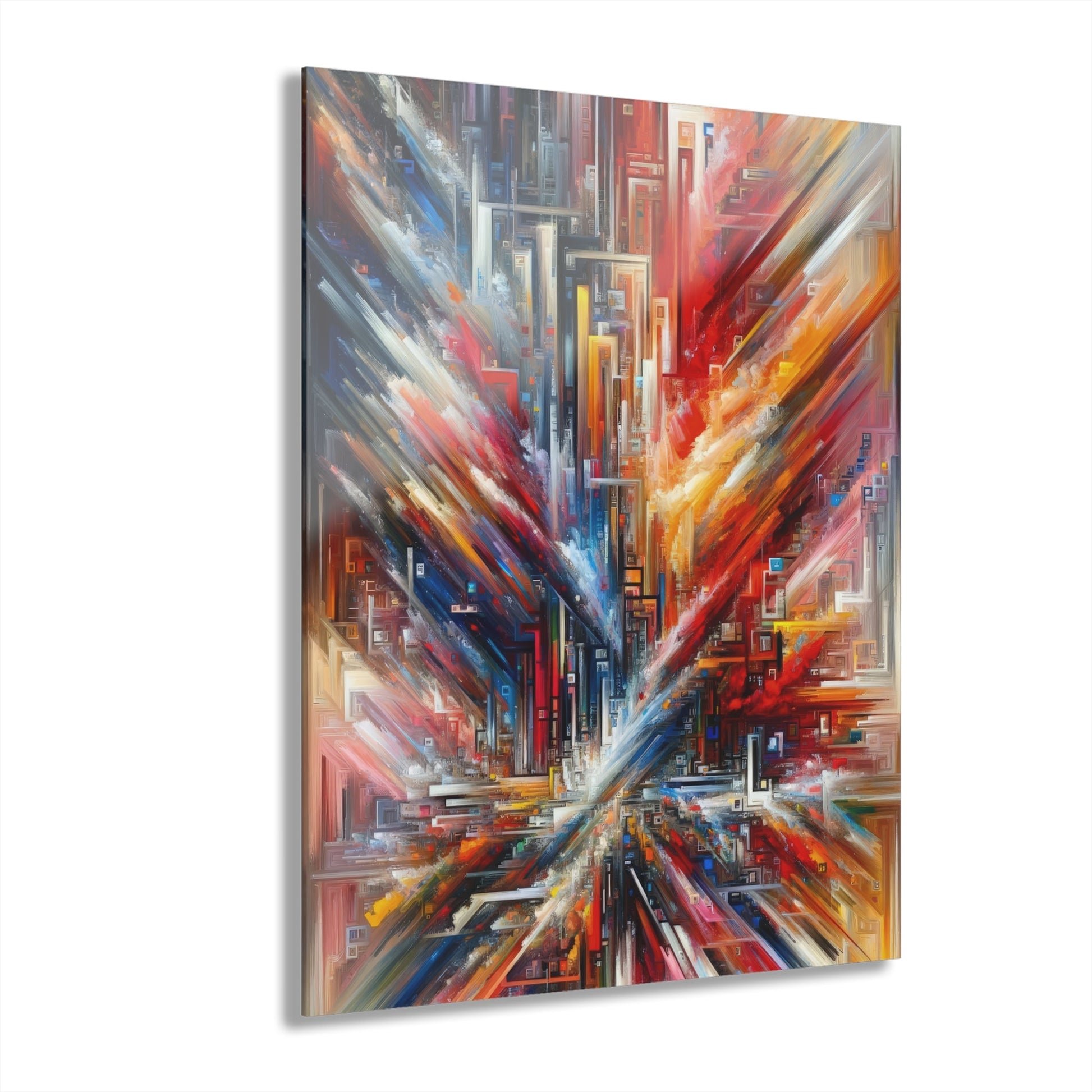 Digital Chaos Symphony Acrylic Prints (French Cleat Hanging) - ATUH.ART