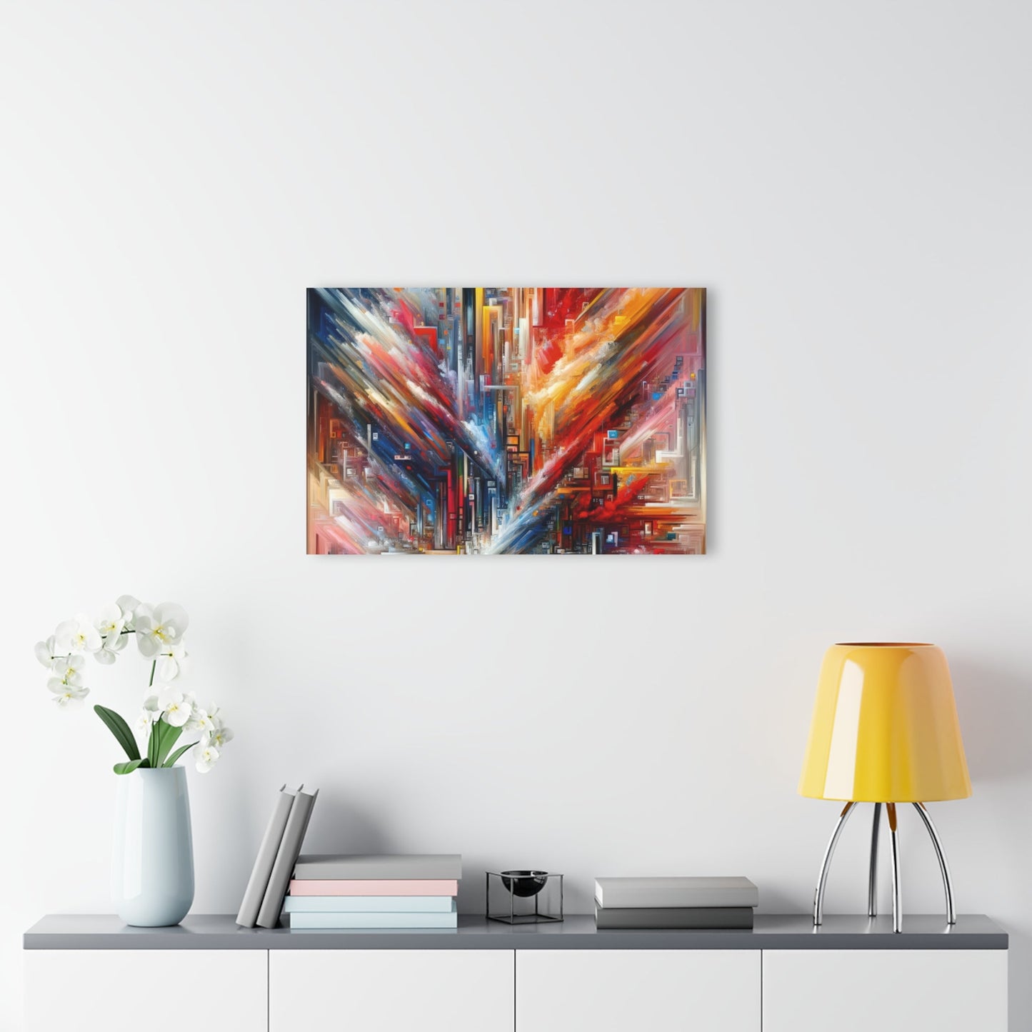 Digital Chaos Symphony Acrylic Prints (French Cleat Hanging) - ATUH.ART