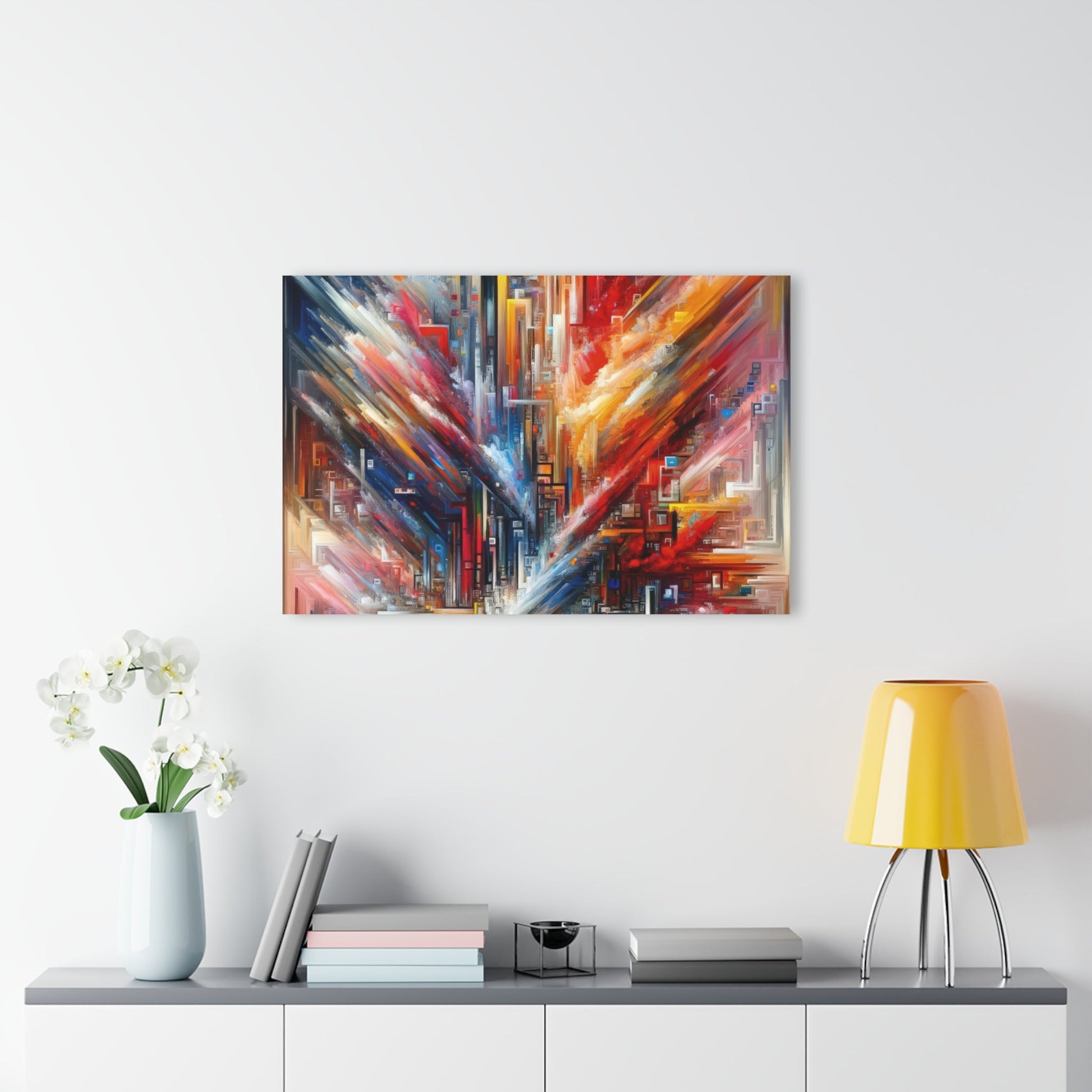 Digital Chaos Symphony Acrylic Prints (French Cleat Hanging) - ATUH.ART