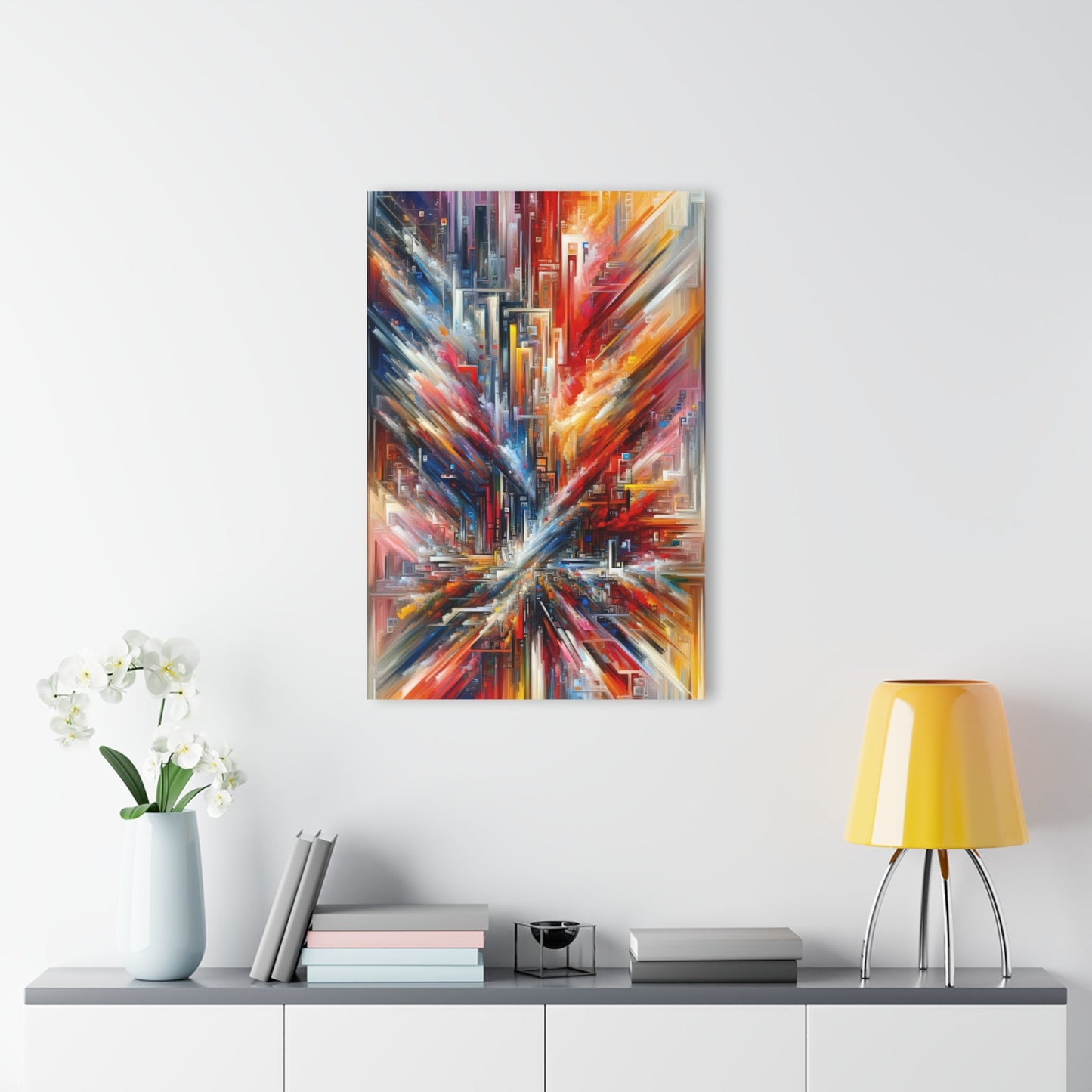 Digital Chaos Symphony Acrylic Prints (French Cleat Hanging) - ATUH.ART