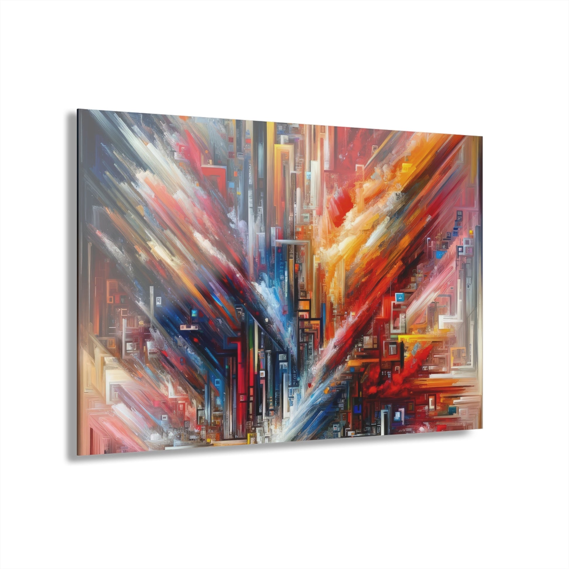 Digital Chaos Symphony Acrylic Prints (French Cleat Hanging) - ATUH.ART