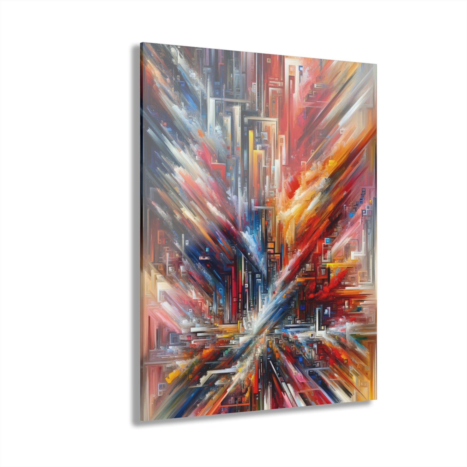 Digital Chaos Symphony Acrylic Prints (French Cleat Hanging) - ATUH.ART