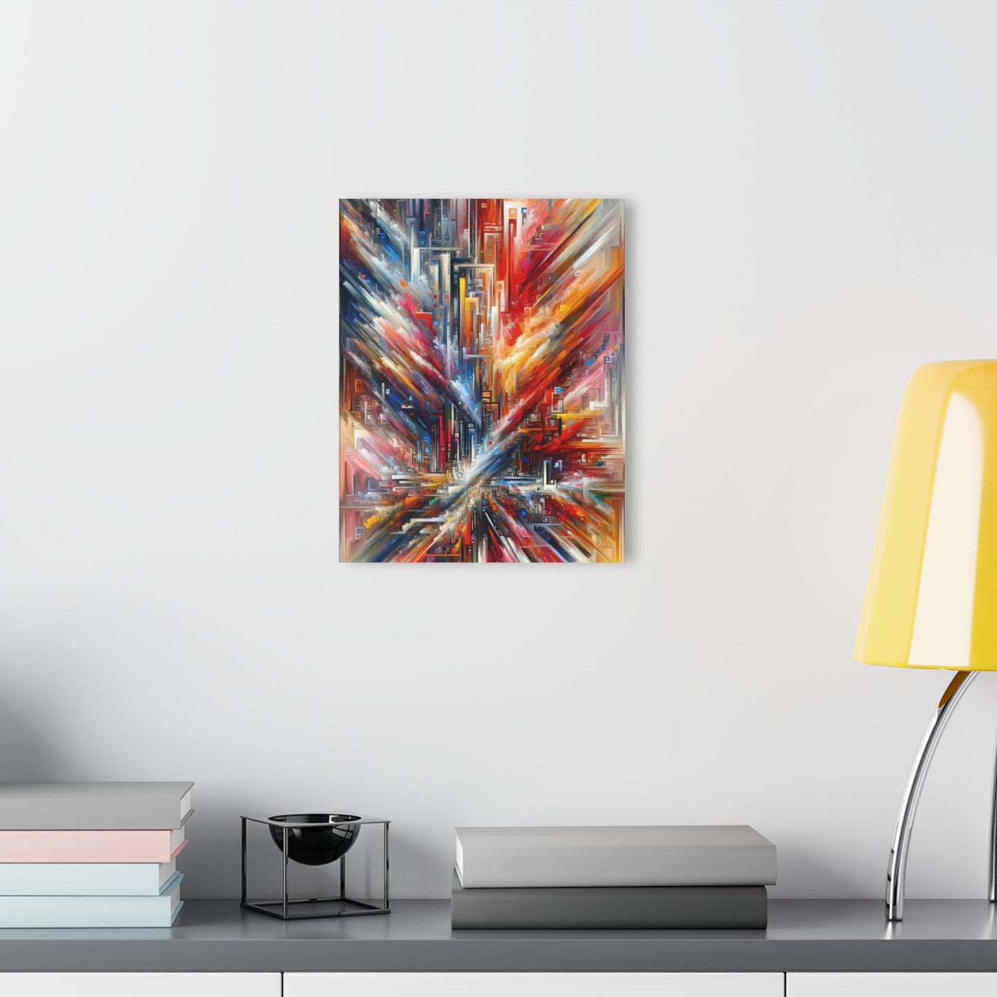 Digital Chaos Symphony Acrylic Prints (French Cleat Hanging) - ATUH.ART