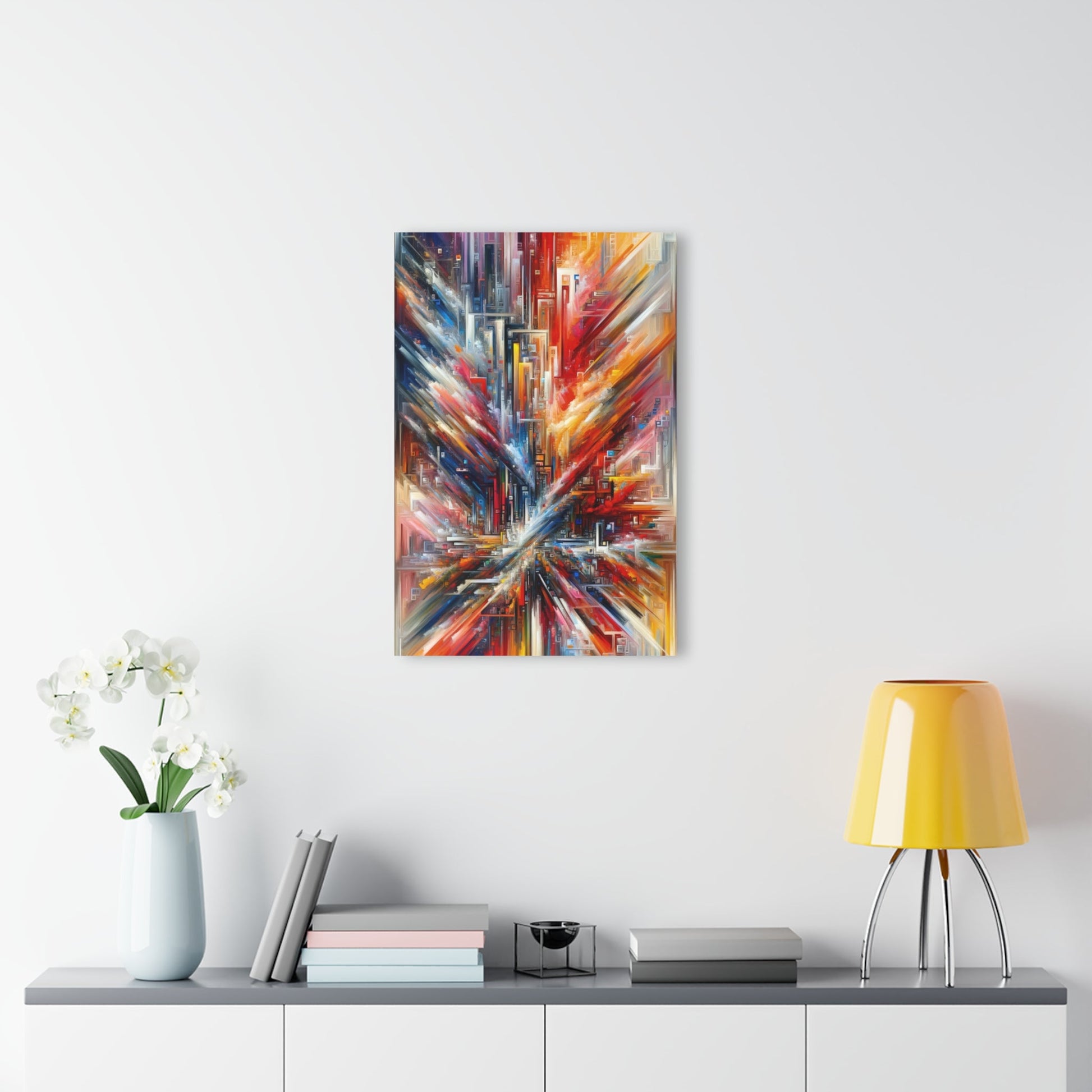 Digital Chaos Symphony Acrylic Prints (French Cleat Hanging) - ATUH.ART
