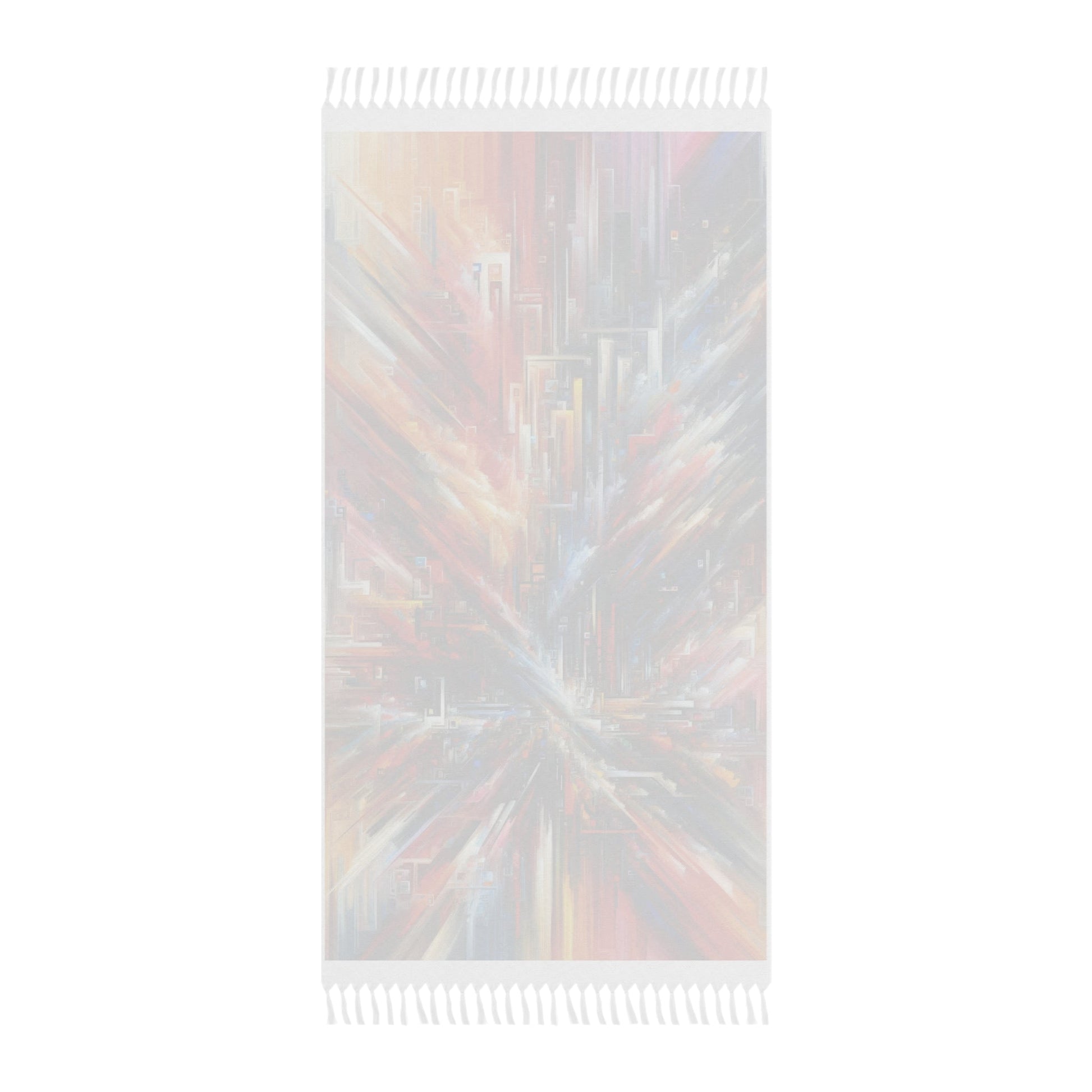 Digital Chaos Symphony Boho Beach Cloth - ATUH.ART