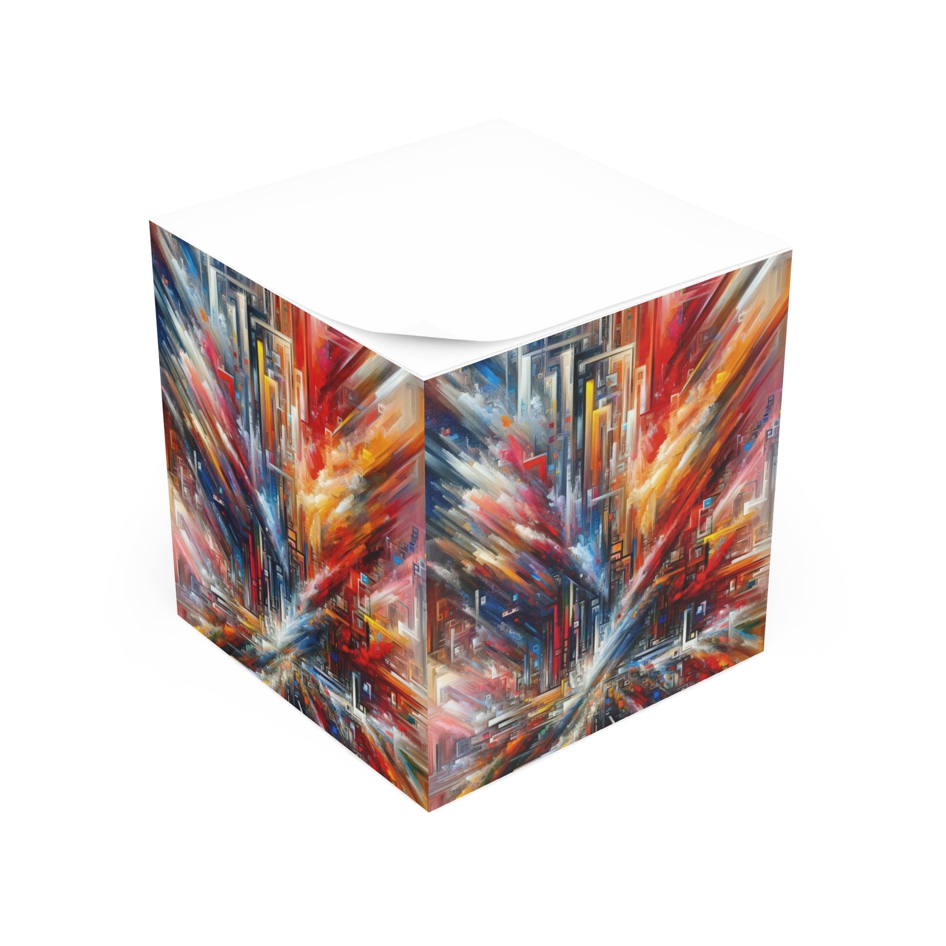 Digital Chaos Symphony Note Cube - ATUH.ART