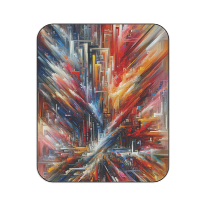 Digital Chaos Symphony Picnic Blanket - ATUH.ART