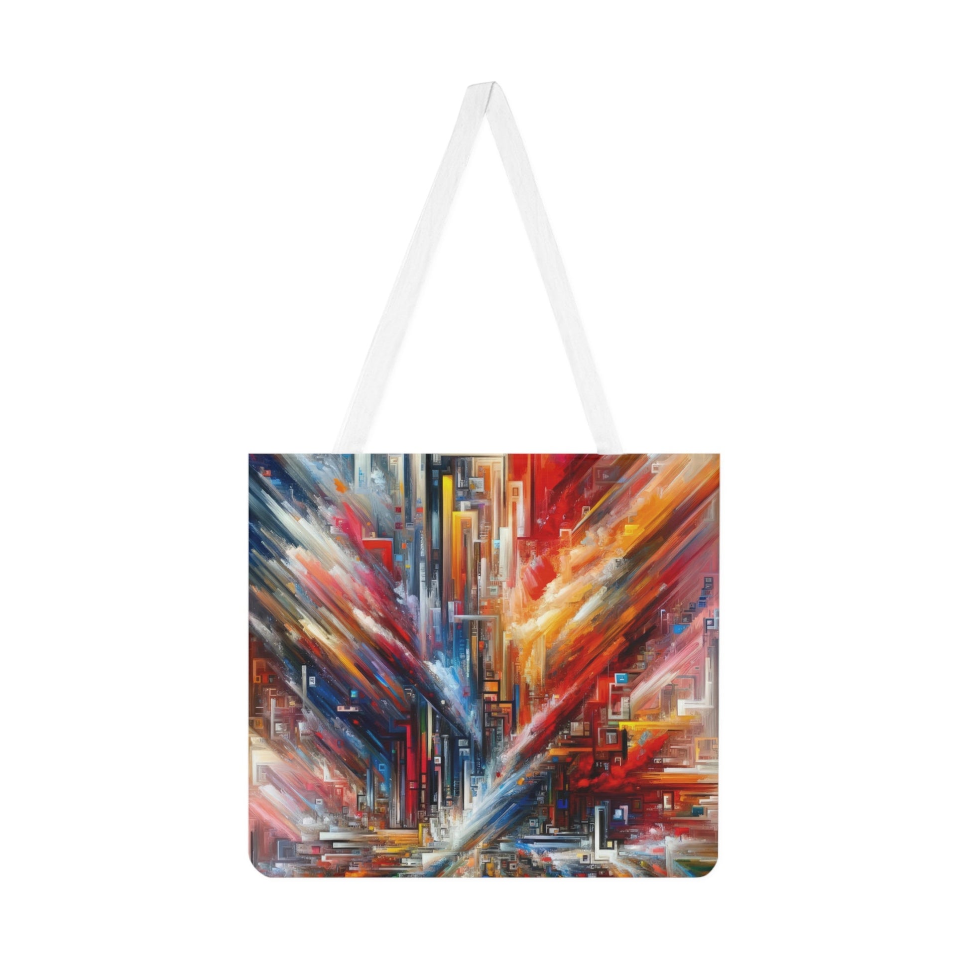 Digital Chaos Symphony Shoulder Tote Bag (AOP) - ATUH.ART