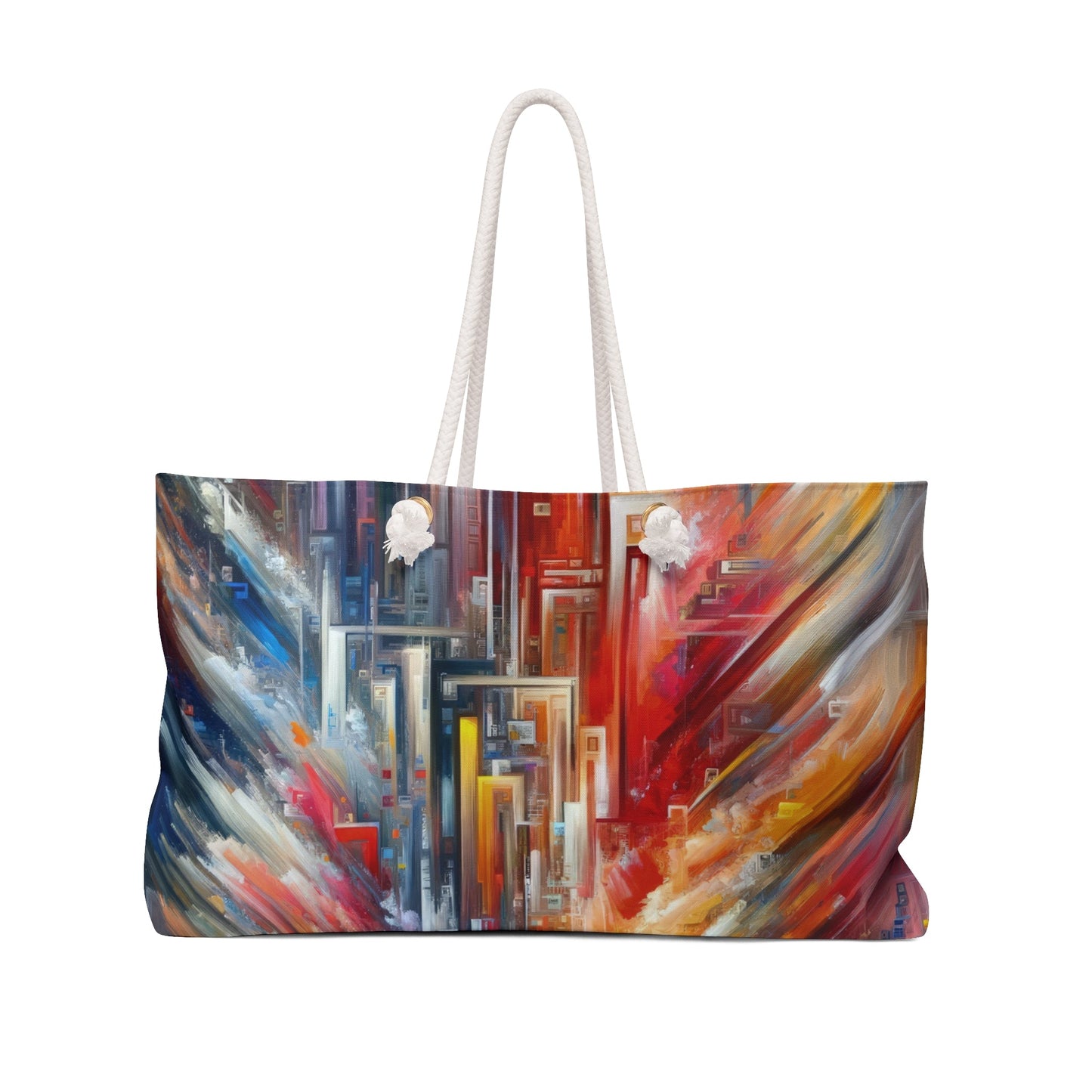Digital Chaos Symphony Weekender Bag - ATUH.ART
