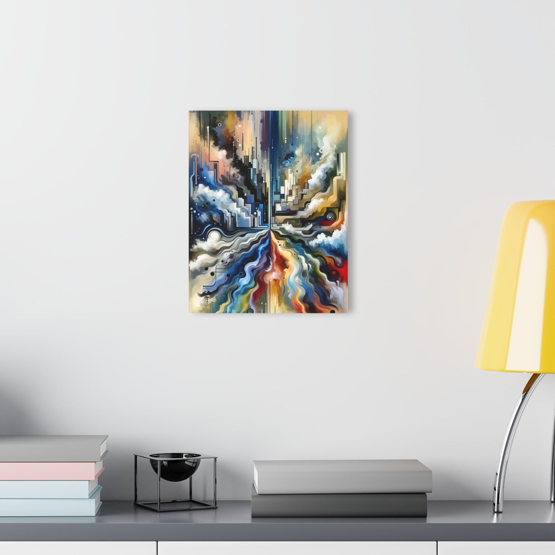 Digital Divide Navigation Acrylic Prints (French Cleat Hanging) - ATUH.ART