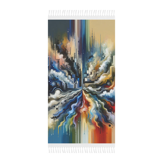 Digital Divide Navigation Boho Beach Cloth - ATUH.ART